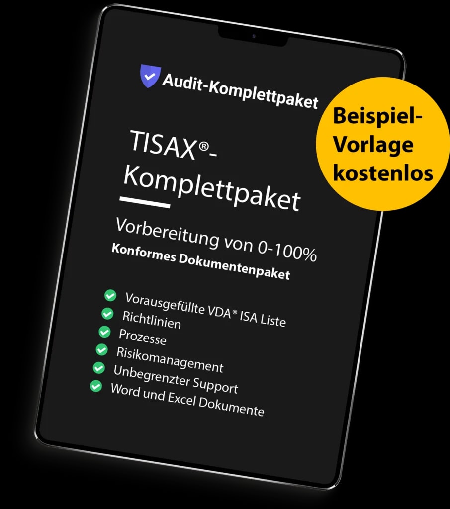 Hintergrund TISAX®-Vorlagenpaket